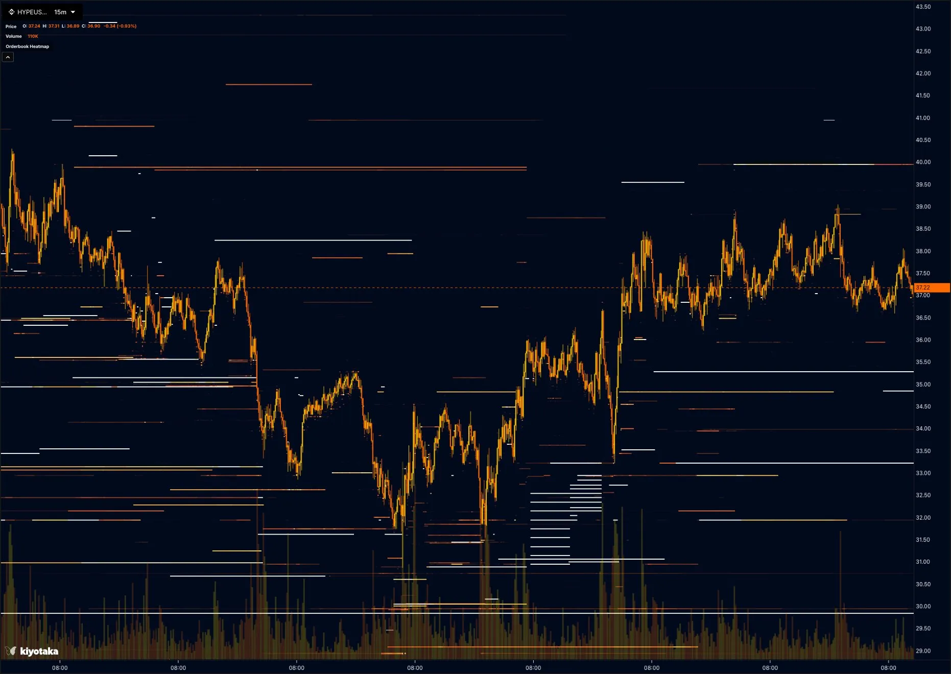 Real-Time Liquidation Heatmaps for Hyperliquid